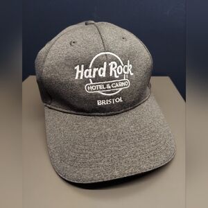 Hard Rock Cafe hotel & Casino Souvenir Bristol Virginia Tennessee VA TN hat